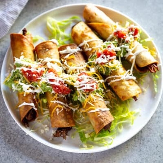 Homemade Taquitos