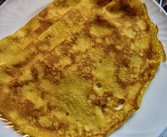 Matiga, glutenfria pannkakor - att äta som de är eller att fylla med något gott