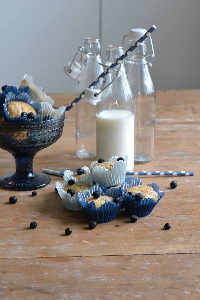 Muffins med blåbär