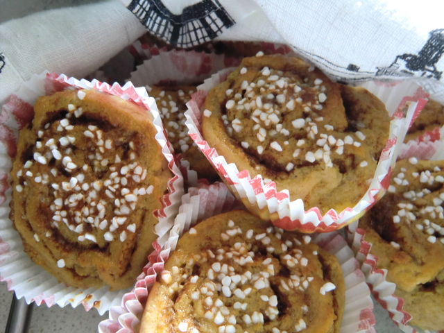 Glutenfria Jyttekanelbullar - mjölkfria vid behov