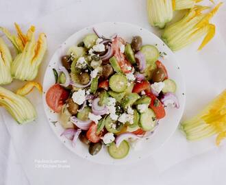 Meat Free Monday: Greek Boiled Zucchini and Potato Salad