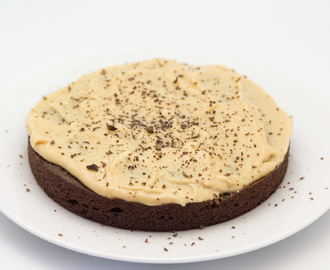 Chocolate Coffee Cake with Coffee Glaze