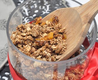 Pepparkakskryddad Granola fixa julstämningen