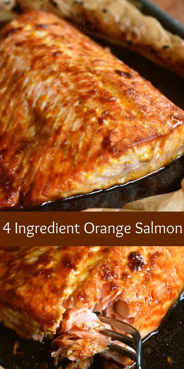 4 Ingredient Orange Salmon