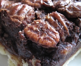 Pecan och Choklad paj