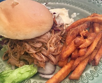 Sommarmat - Pulled Pork Burger