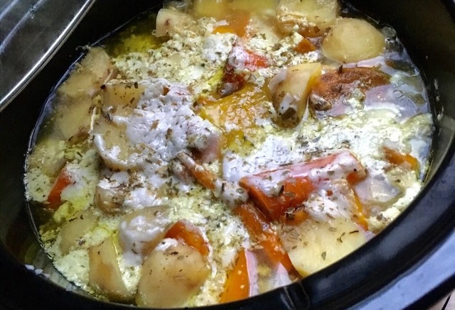 Recept på kycklinggryta i Crock-Pot