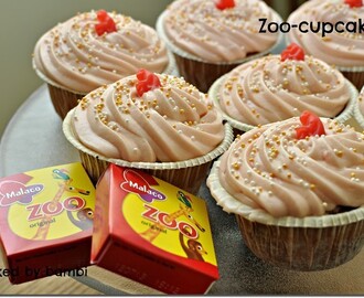 Godis och cupcake i ett: Zoo-cupcakes!