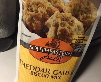 Cheddar garlic biscuits!