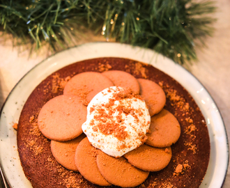 Recept: Kladdkaka med pepparkakor!