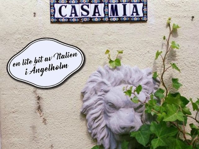 Restaurang Casa Mia, en lite bit av Italien i Ängelholm