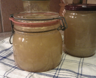 Päronmarmelad med honung