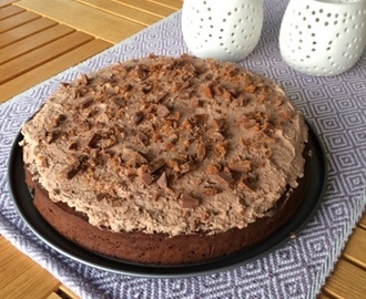 Kladdkaka med daim