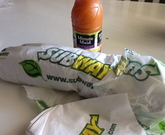 God lunch från Subway