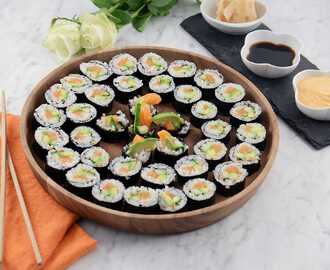 Så gör du egen sushi!