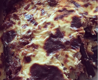 Moussaka med en fenomenal kryddning