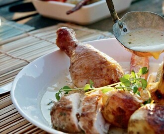 Beer can chicken