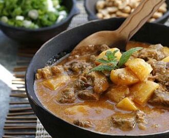 African beef curry