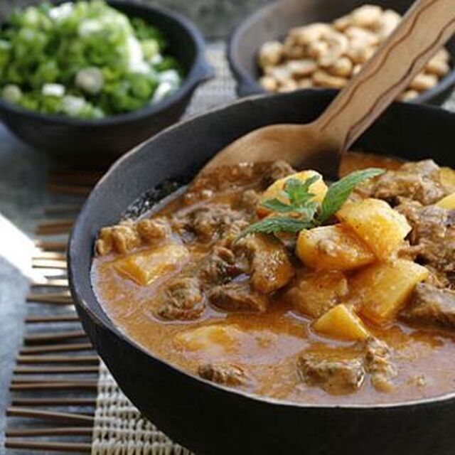 African beef curry