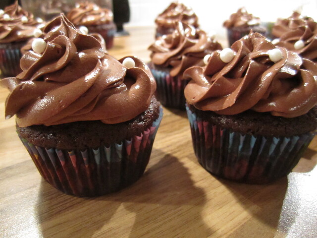 Superchoklad cupcakes