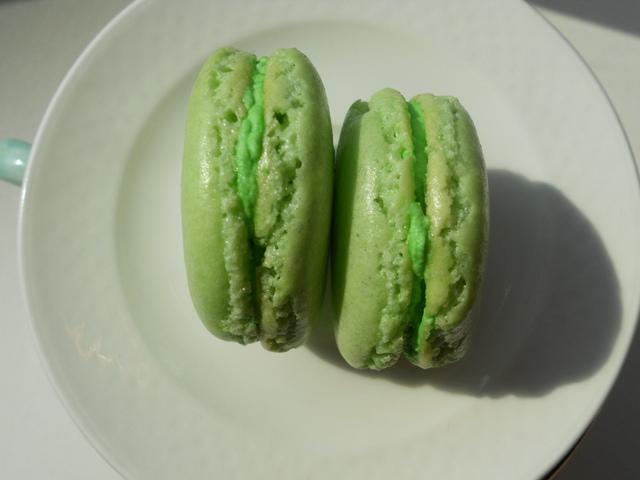 Pistage macarons