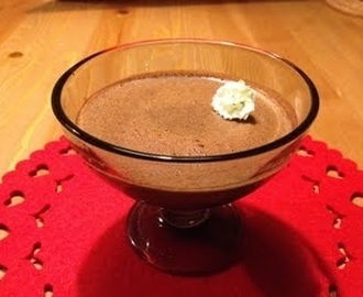 Apelsinchokladpannacotta