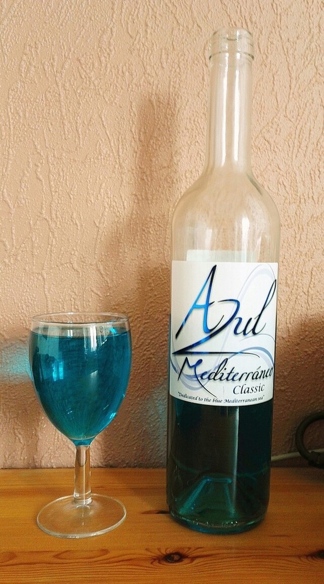 Blått vin