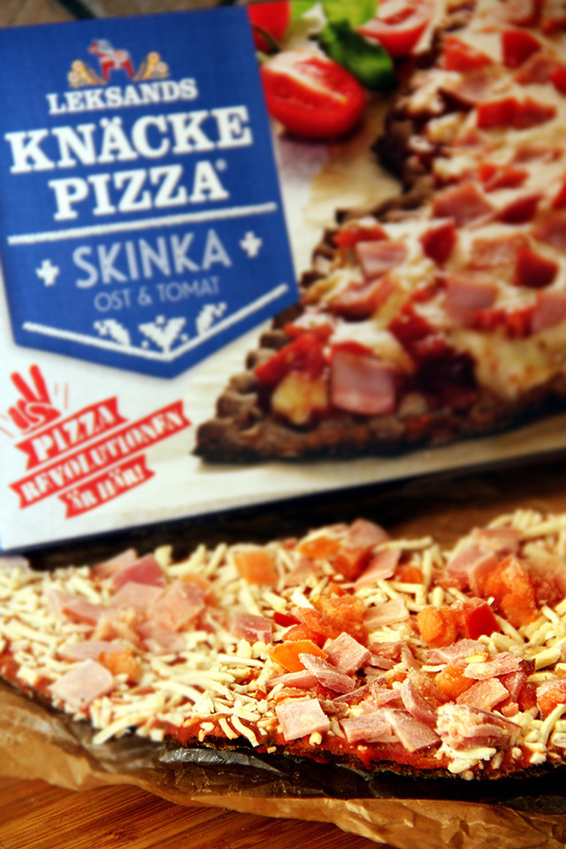 Leksands frysta knäckepizza – vilken höjdare!