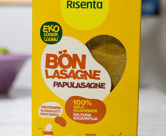 Kycklinglasagne med glutenfria pastaplattor av bönor