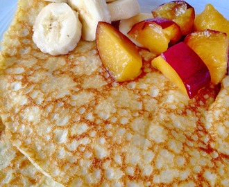 Glutenfria Low Carb Pannkakor med Fiberhusk