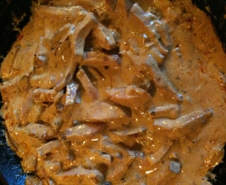 LCHF korv stroganoff