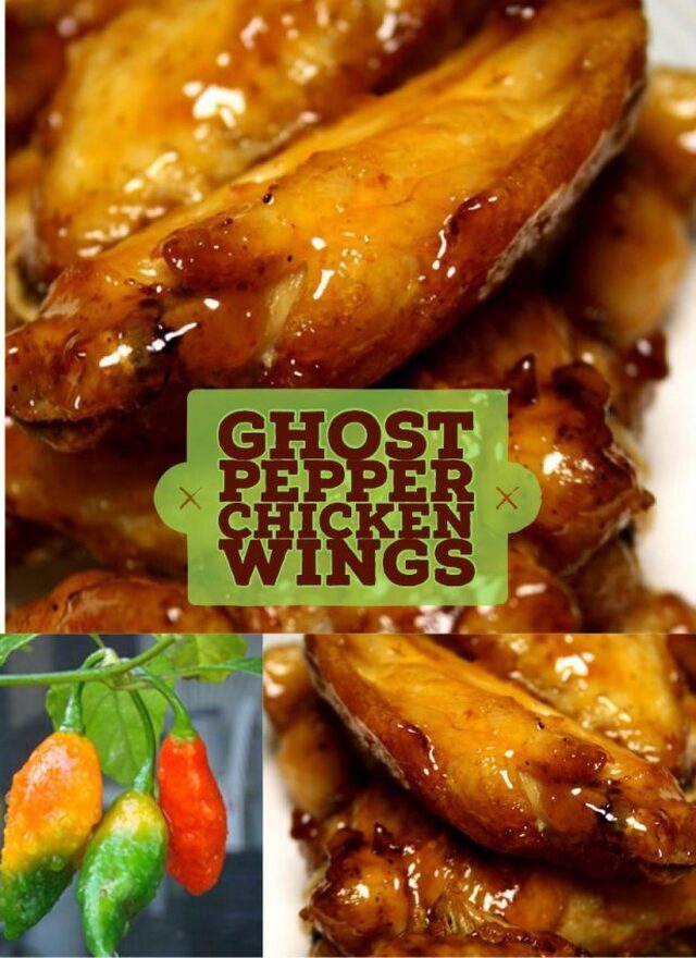 Ghost Pepper Chili Chicken Wings