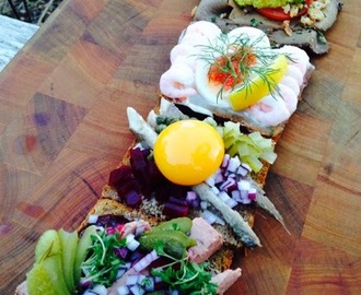 Smørrebrødslycka i byn