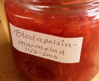 Blodapelsinmarmelad