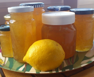 Lyxig citronmarmelad