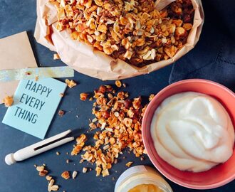 Granola med saffran och apelsin – Saffransbullegranola