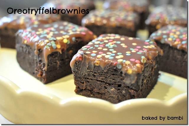 Oreotryffelbrownies