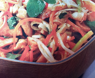 Asiatisk Kycklingsallad