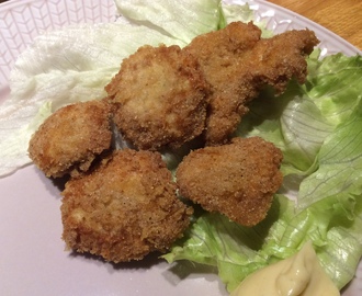 Chicken nuggets, friterad kyckling