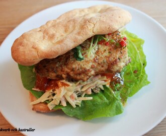 NEW DELHI CHICKEN BURGER