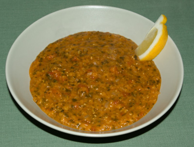 Gudomligt god linssoppa (Pronotis)