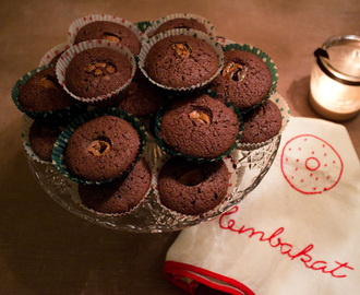 Chiligryta med choklad och chilimuffins till kaffet… mums!