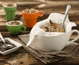 Birnen-Mohn-Kuchen im Häferl