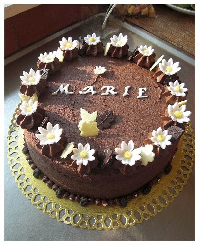 Maries choklad tårta..