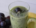 Smoothie med druvor för vacker hud och immunförsvaret