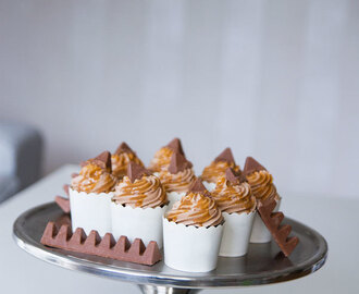 Toblerone cupcakes