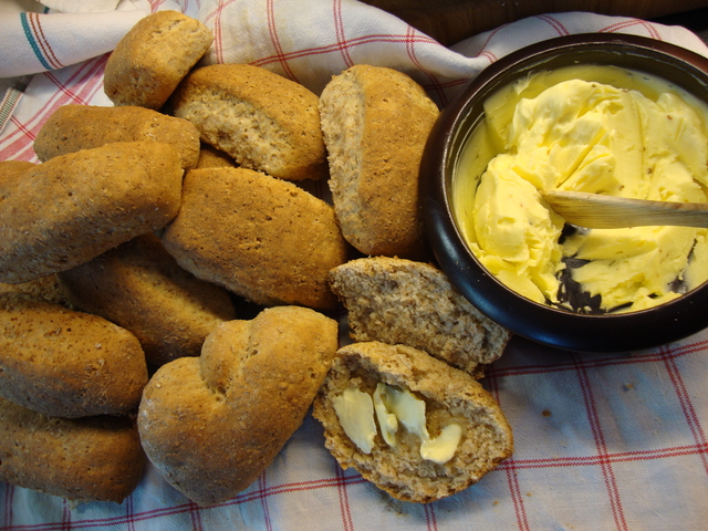 Frukostbullar med grahamsmjöl