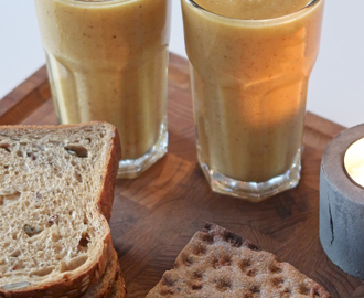 Smoothie med apelsin, kanel och ingefära