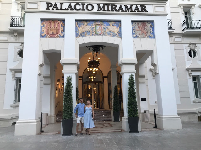 Gran Hotel Miramar i Malaga! WOW vilket place!