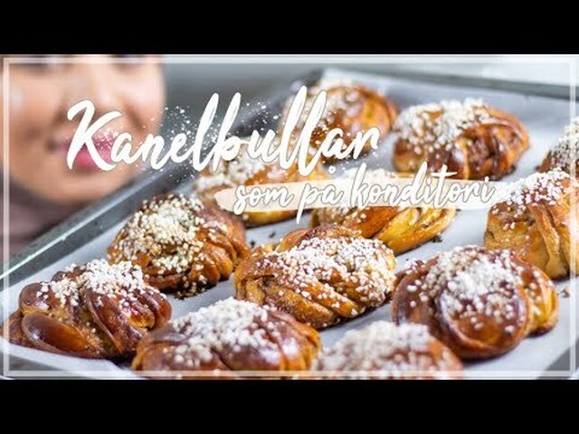 Kanelbullar - goda och saftiga som på bageri | Lär dig baka med Camilla Hamid